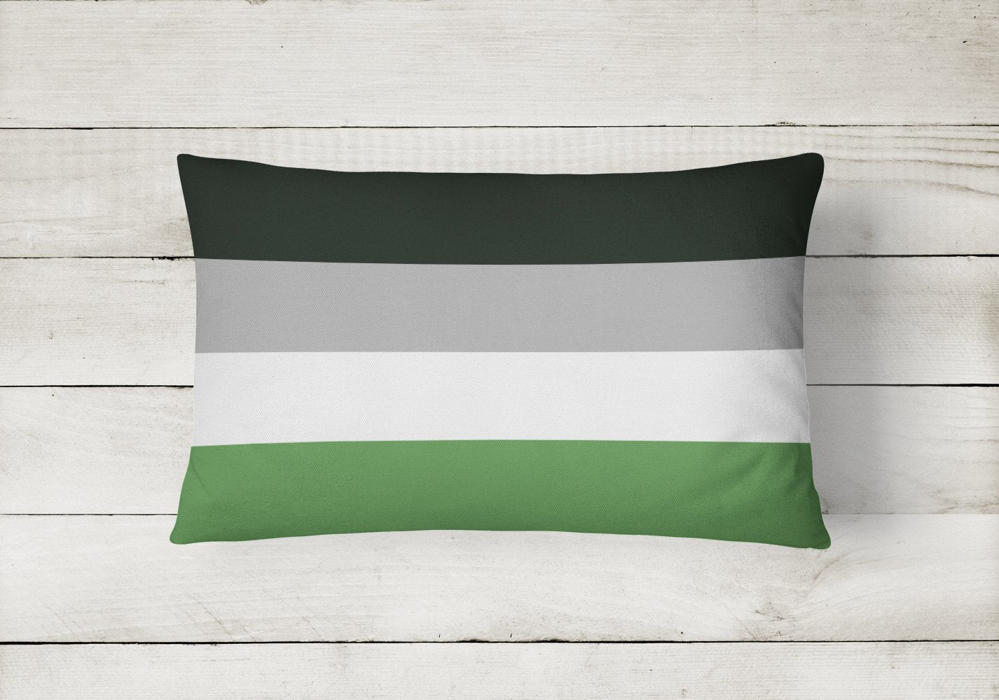 Androphilia Pride Decorative Throw Pillow 12x16 Indoor Outdoor Accent Cushion, Fabric Cover with Insert for Sofa, Bed, Porch & Living Room