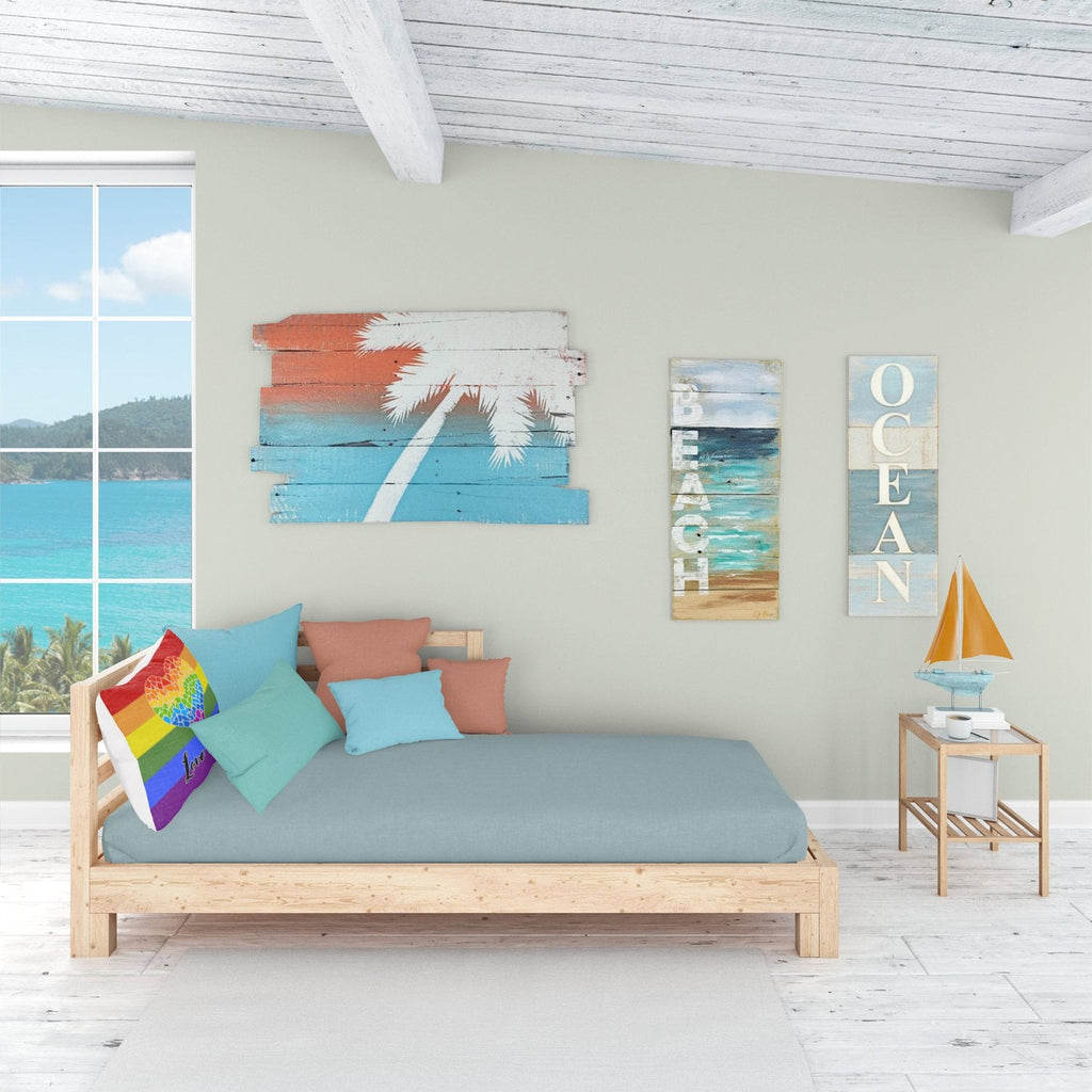 Gay Pride Love Wins Mosaic Heart Standard Pillowcase Lightweight Super Soft Easy Care Decorative Artwork Pillowcase, Standard