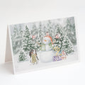 Cavalier King Charles Spaniel Tricolor Christmas Greeting Cards Pack of 8 Blank Cards with Envelopes Whimsical A7 Size 5x7
