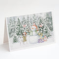 Jack Russell Terrier Tricolor Christmas Greeting Cards Pack of 8 Blank Cards with Envelopes Whimsical A7 Size 5x7
