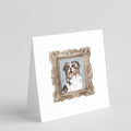 Australian Shepherd Merle Smile Pretty as a Picture Square Greeting Cards and Envelopes Pack of 8 Blank Cards with Envelopes Blank Thank You Note Greeting Cards Stationery
