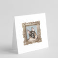 German Shepherd Head Tilt Pretty as a Picture Square Greeting Cards and Envelopes Pack of 8 Blank Cards with Envelopes Blank Thank You Note Greeting Cards Stationery