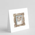 Sheltie Sable Puppy 2 Pretty as a Picture Square Greeting Cards and Envelopes Pack of 8 Blank Cards with Envelopes Blank Thank You Note Greeting Cards Stationery