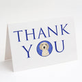 Doodle Cream #7 Thank You Greeting Cards Pack of 8 Blank Cards with Envelopes Whimsical A7 Size 5x7