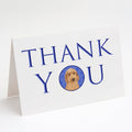 Doodle Liver #1 Thank You Greeting Cards Pack of 8 Blank Cards with Envelopes Whimsical A7 Size 5x7