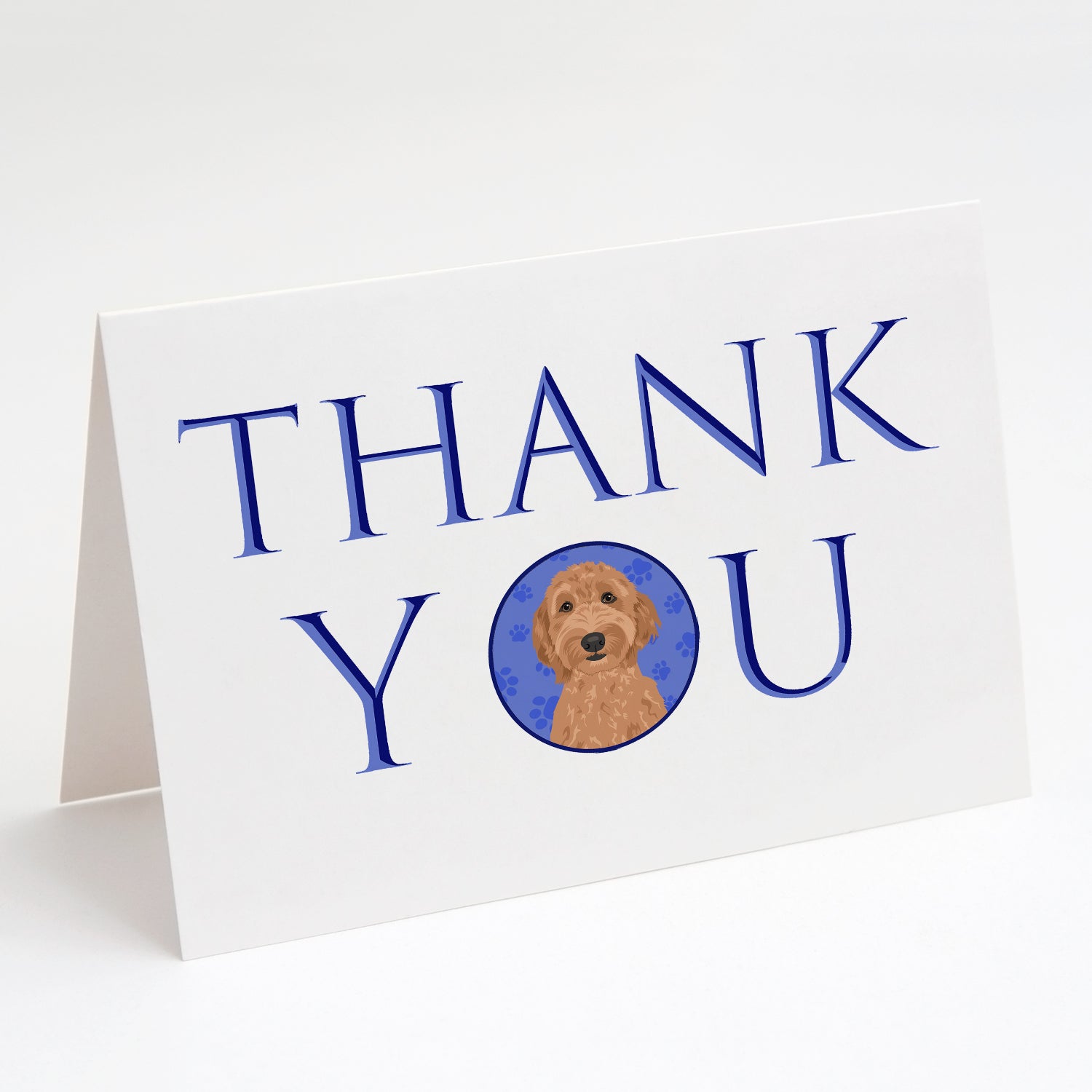 Doodle Liver #3 Thank You Greeting Cards Pack of 8 Blank Cards with Envelopes Whimsical A7 Size 5x7