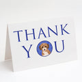 Doodle Tricolor #2 Thank You Greeting Cards Pack of 8 Blank Cards with Envelopes Whimsical A7 Size 5x7