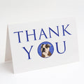 English Bulldog Chocolate Tan Thank You Greeting Cards Pack of 8 Blank Cards with Envelopes Whimsical A7 Size 5x7