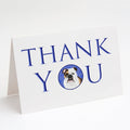 English Bulldog Tricolor #3 Thank You Greeting Cards Pack of 8 Blank Cards with Envelopes Whimsical A7 Size 5x7