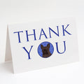French Bulldog Brindle #1 Thank You Greeting Cards Pack of 8 Blank Cards with Envelopes Whimsical A7 Size 5x7