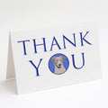 Labrador Retriever Gray Thank You Greeting Cards Pack of 8 Blank Cards with Envelopes Whimsical A7 Size 5x7