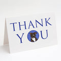 Pit Bull Brindle #2 Thank You Greeting Cards Pack of 8 Blank Cards with Envelopes Whimsical A7 Size 5x7