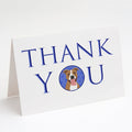 Pit Bull Fawn #2 Thank You Greeting Cards Pack of 8 Blank Cards with Envelopes Whimsical A7 Size 5x7