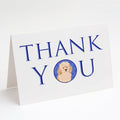 Poodle Toy Apricot Thank You Greeting Cards Pack of 8 Blank Cards with Envelopes Whimsical A7 Size 5x7