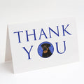 Rottweiler Black and Mahogany Thank You Greeting Cards Pack of 8 Blank Cards with Envelopes Whimsical A7 Size 5x7