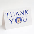 Shiba Inu Cream #1 Thank You Greeting Cards Pack of 8 Blank Cards with Envelopes Whimsical A7 Size 5x7