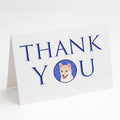 Shiba Inu Cream #2 Thank You Greeting Cards Pack of 8 Blank Cards with Envelopes Whimsical A7 Size 5x7