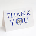 Shih-Tzu Silver Gold and White #1 Thank You Greeting Cards Pack of 8 Blank Cards with Envelopes Whimsical A7 Size 5x7