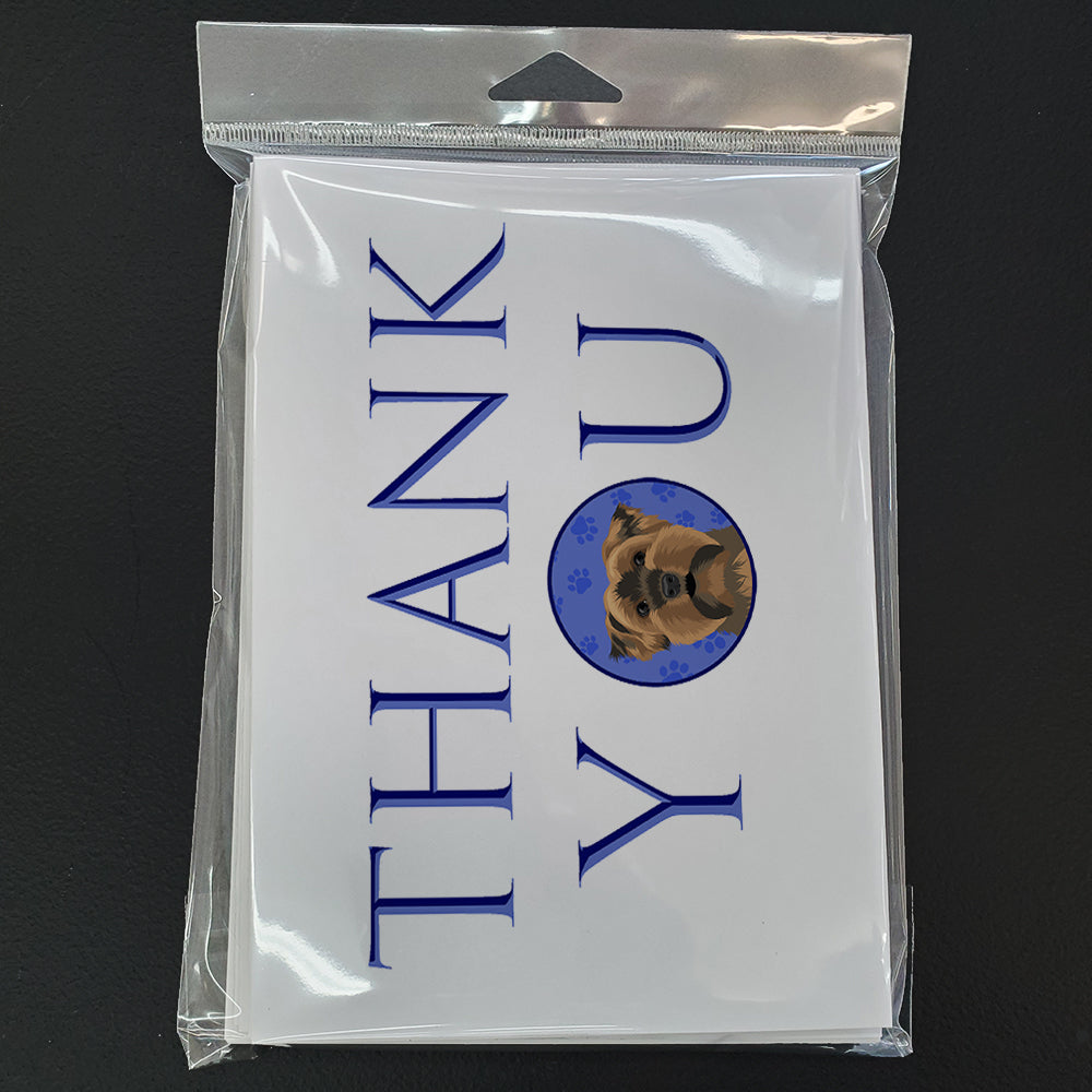 Yorkie Chocolate #1 Thank You Greeting Cards Pack of 8 Blank Cards with Envelopes Whimsical A7 Size 5x7