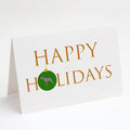 German Wirehaired Pointer Happy Holidays Greeting Cards Pack of 8 Blank Cards with Envelopes Whimsical A7 Size 5x7
