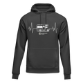 Camping Cardiogram Unisex Hoodie