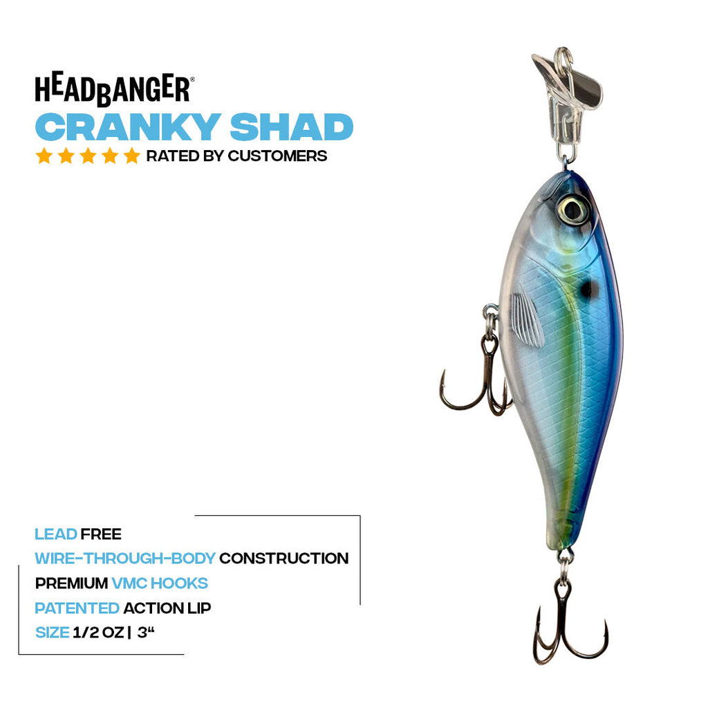 Headbanger Cranky Shad 3"
