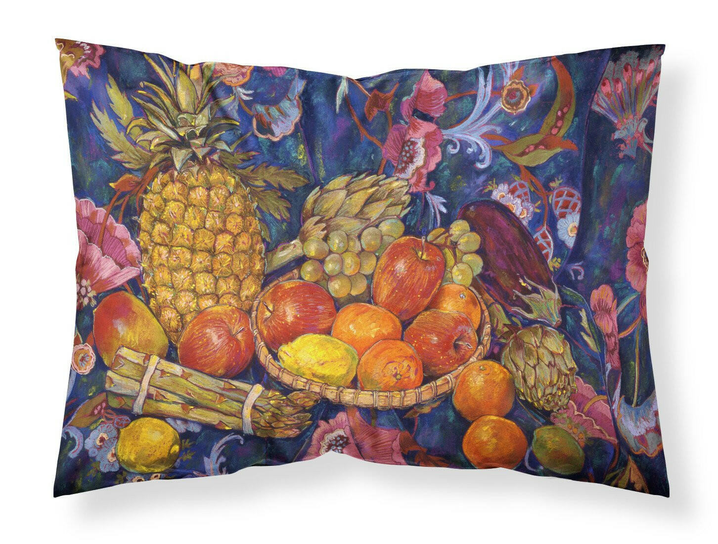 Fruit & Vegetables by Neil Drury Standard Pillowcase Lightweight Super Soft Easy Care Decorative Artwork Pillowcase, Standard