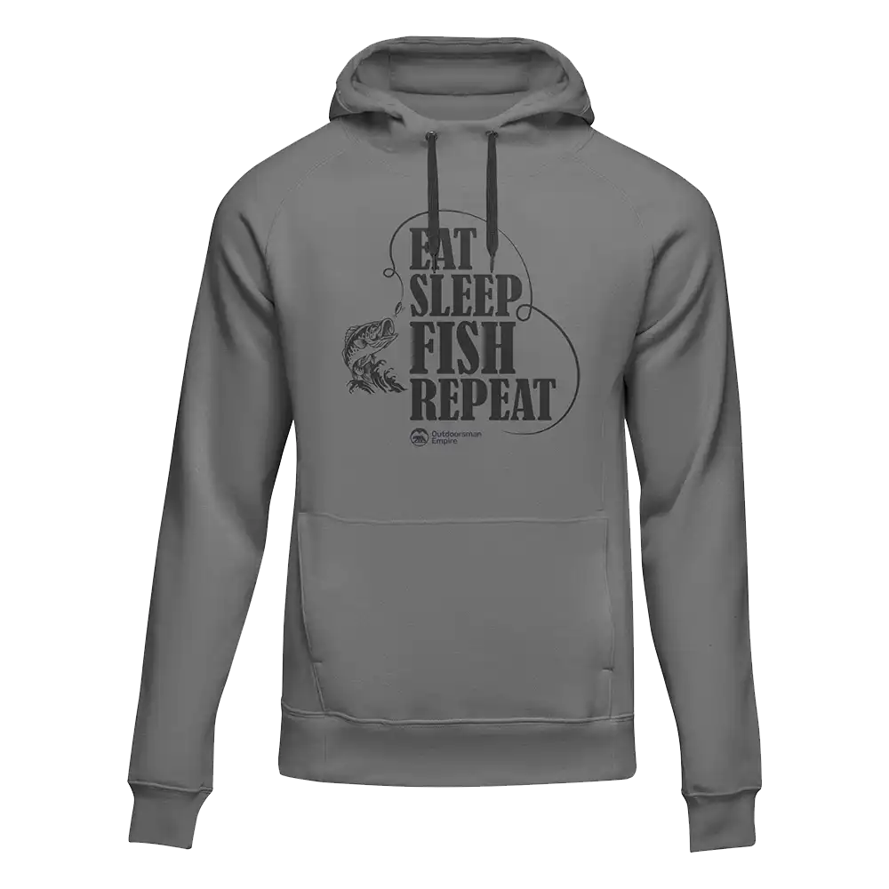 Eat Sleep Fish Repeat Unisex Hoodie