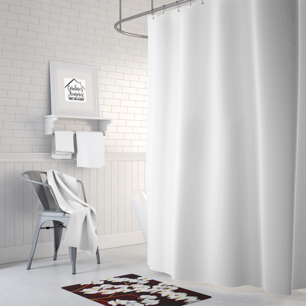 Ordchids by Ferris Hotard Memory Foam Kitchen Mat Machine Washable Anti-Fatigue Cushion Comfort Bath or Kitchen Rug