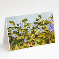 Water Hyacinth by Ferris Hotard Greeting Cards Pack of 8 Blank Cards with Envelopes Whimsical A7 Size 5x7