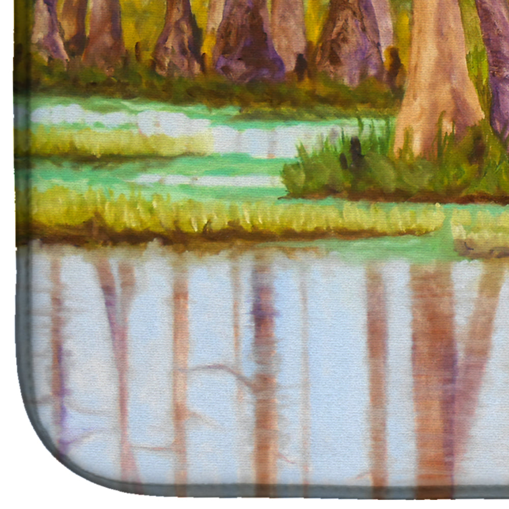 Bayou by Ferris Hotard Dish Drying Mat Absorbent Dish Drying Mat Pad for Kitchen Counter Dish Drainer Mat for Countertop, 14 x 21", Multicolor