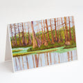 Bayou by Ferris Hotard Greeting Cards Pack of 8 Blank Cards with Envelopes Whimsical A7 Size 5x7