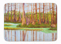 Bayou by Ferris Hotard Memory Foam Kitchen Mat Machine Washable Anti-Fatigue Cushion Comfort Bath or Kitchen Rug