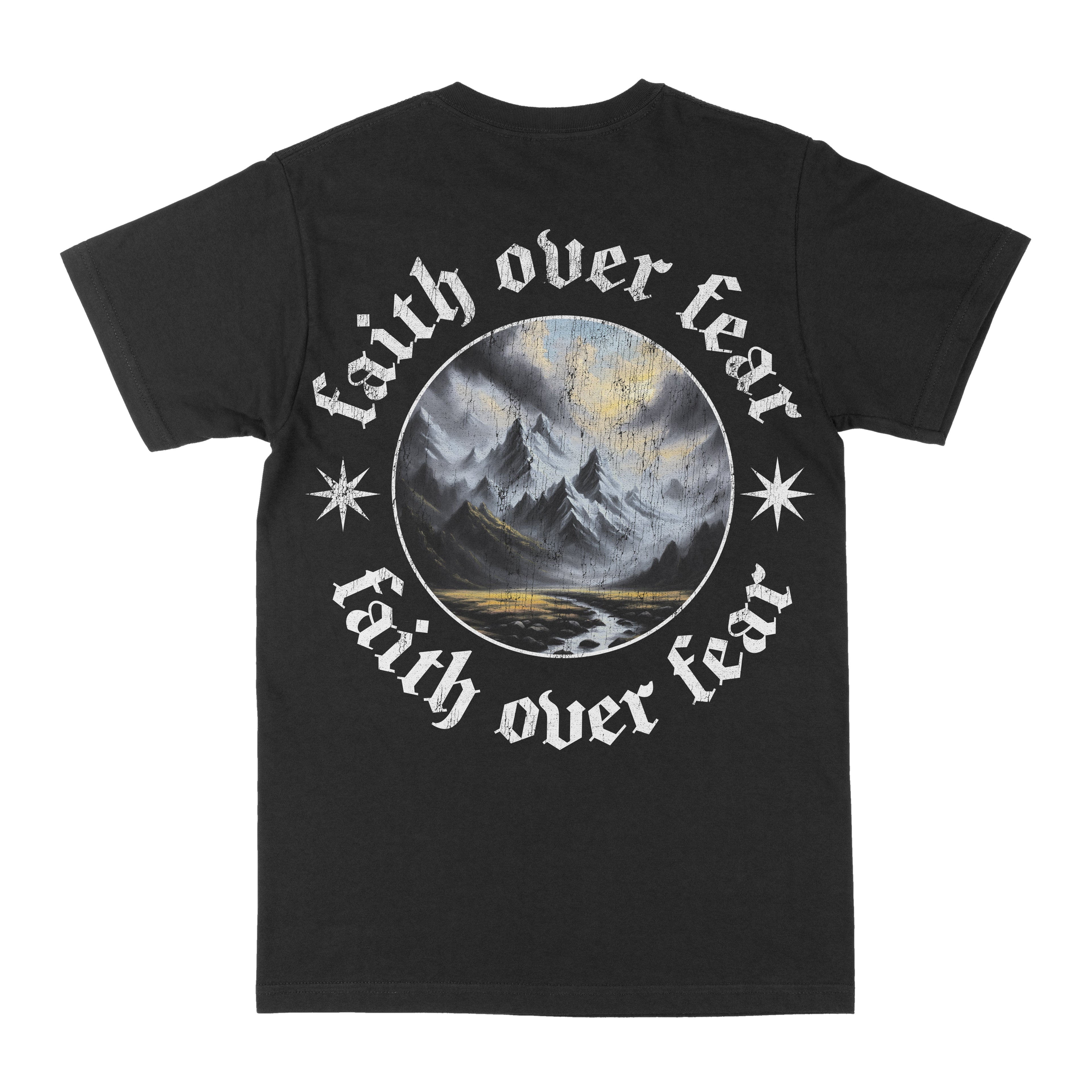 Faith Over Fear Mountains Graphic Tee