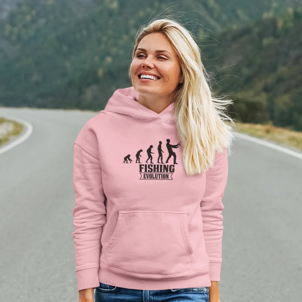 Fishing Evolution Unisex Hoodie