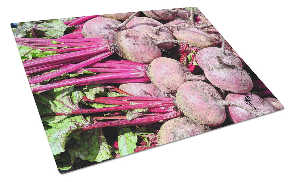 Cutting Board Tempered Glass Kitchen Cutting Surface, Heat Resistant Chopping, Non-Slip Feet, Food Prep & Serving