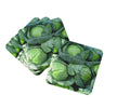 Foam Coasters Set of 4 Cup Coasters for Indoor Outdoor, Tabletop Protection, Anti Slip, Mouse pad Material