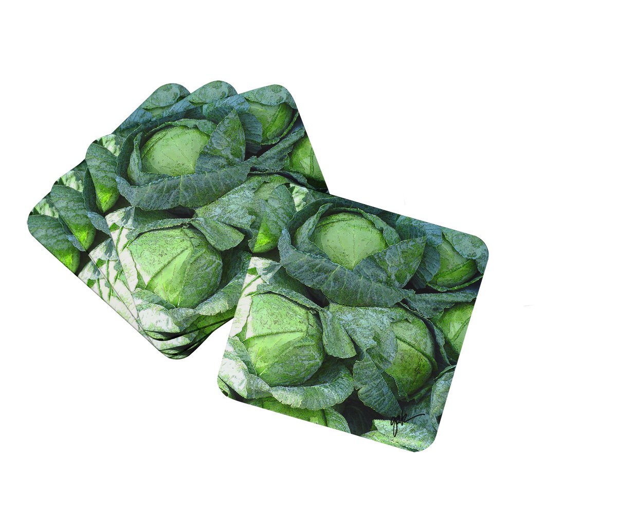 Foam Coasters Set of 4 Cup Coasters for Indoor Outdoor, Tabletop Protection, Anti Slip, Mouse pad Material