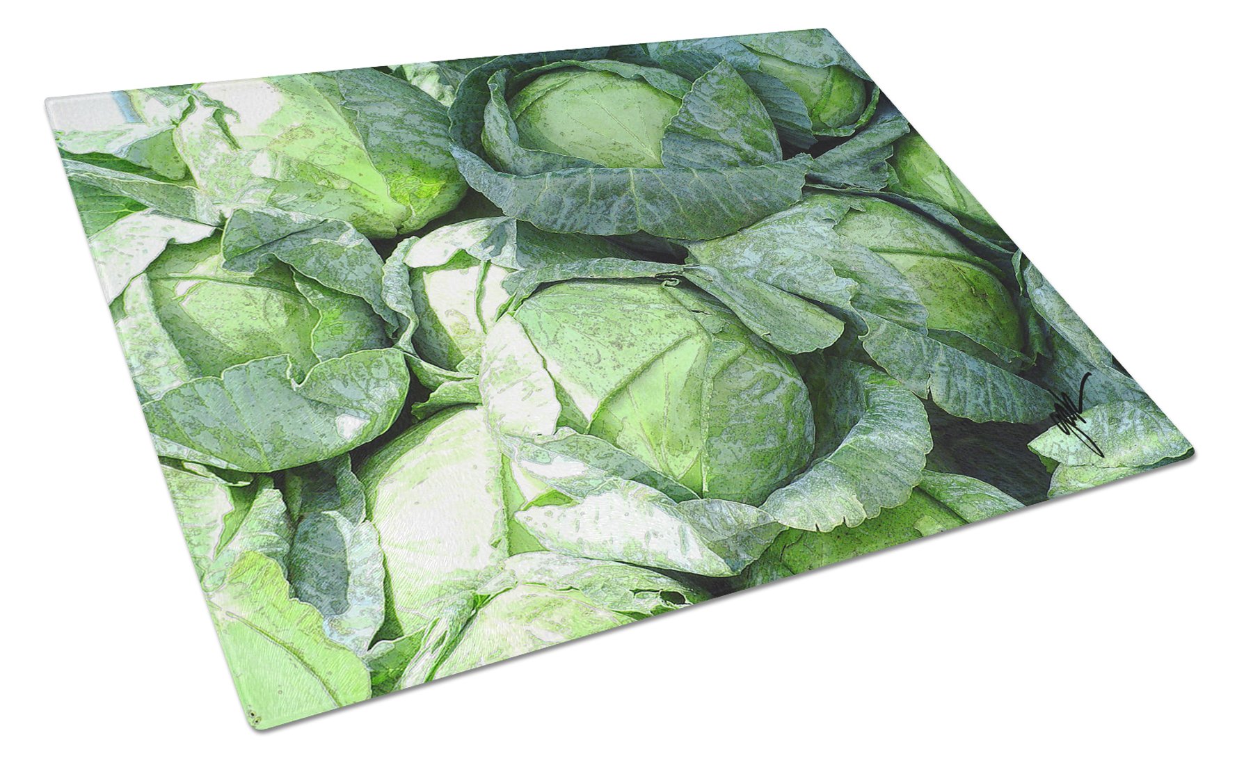 Cutting Board Tempered Glass Kitchen Cutting Surface, Heat Resistant Chopping, Non-Slip Feet, Food Prep & Serving