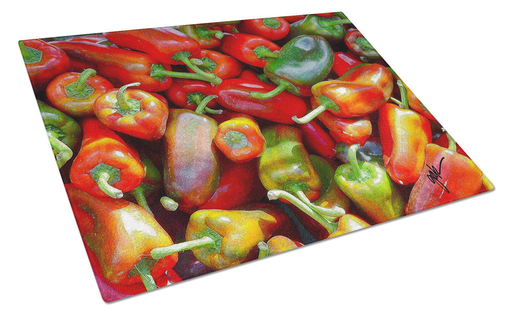 Cutting Board Tempered Glass Kitchen Cutting Surface, Heat Resistant Chopping, Non-Slip Feet, Food Prep & Serving