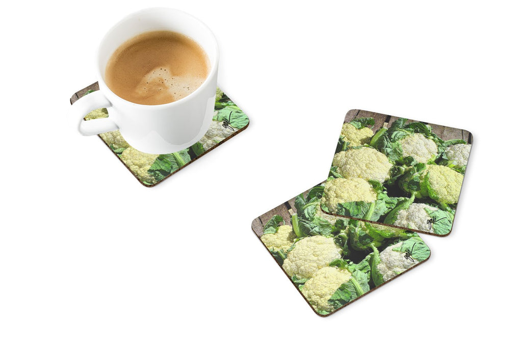 Foam Coasters Set of 4 Cup Coasters for Indoor Outdoor, Tabletop Protection, Anti Slip, Mouse pad Material