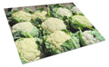 Cutting Board Tempered Glass Kitchen Cutting Surface, Heat Resistant Chopping, Non-Slip Feet, Food Prep & Serving