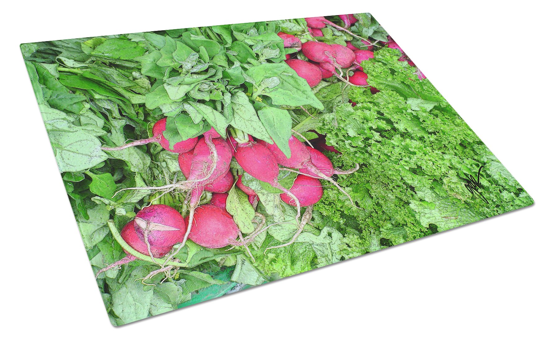 Cutting Board Tempered Glass Kitchen Cutting Surface, Heat Resistant Chopping, Non-Slip Feet, Food Prep & Serving