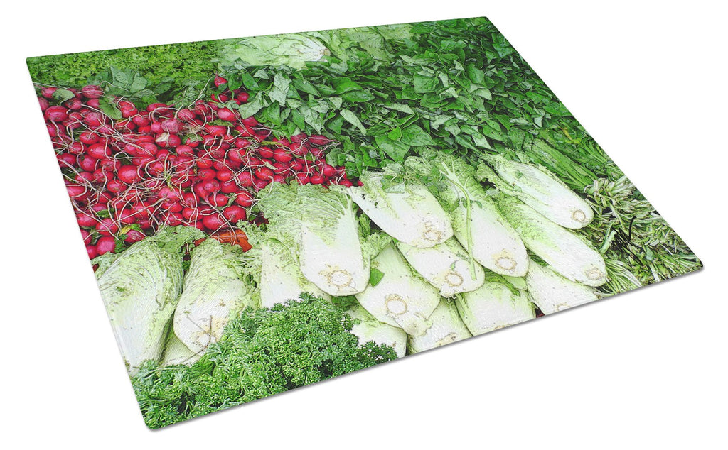 Cutting Board Tempered Glass Kitchen Cutting Surface, Heat Resistant Chopping, Non-Slip Feet, Food Prep & Serving