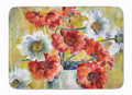 Flowers by Fiona Goldbacher Memory Foam Kitchen Mat Machine Washable Anti-Fatigue Cushion Comfort Bath or Kitchen Rug