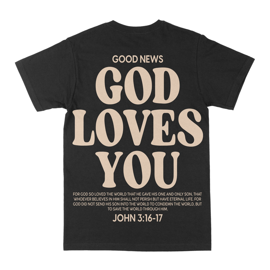 God Loves You Graphic Tee