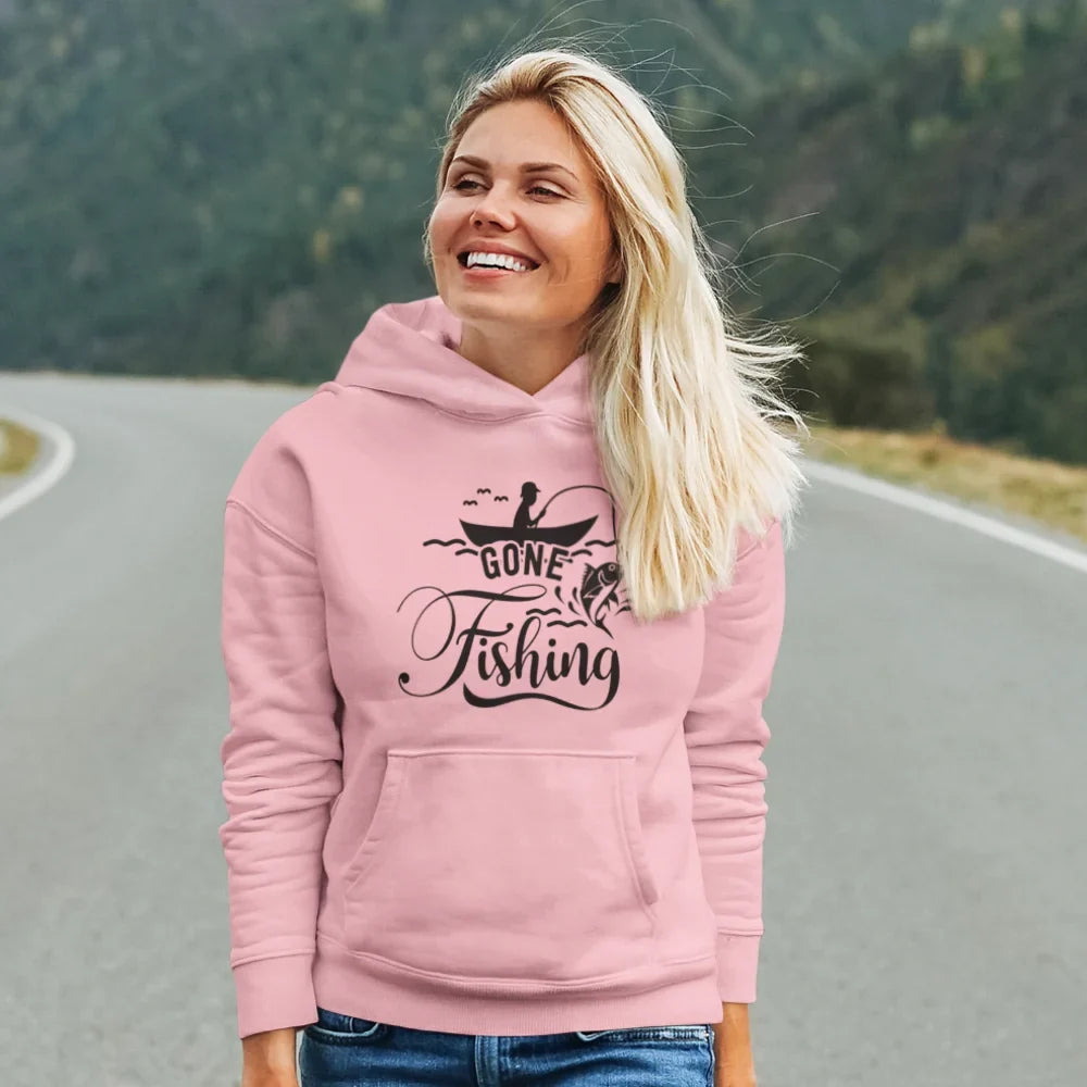 Gone Fishing Unisex Hoodie