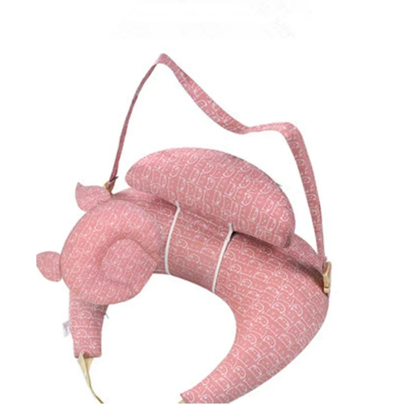 Multifunction Nursing Pillow – Baby Feeding & Shaping Pillow with Shoulder Strap