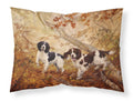Springer Spaniels by Elizabeth Halstead Standard Pillowcase Lightweight Super Soft Easy Care Decorative Artwork Pillowcase, Standard