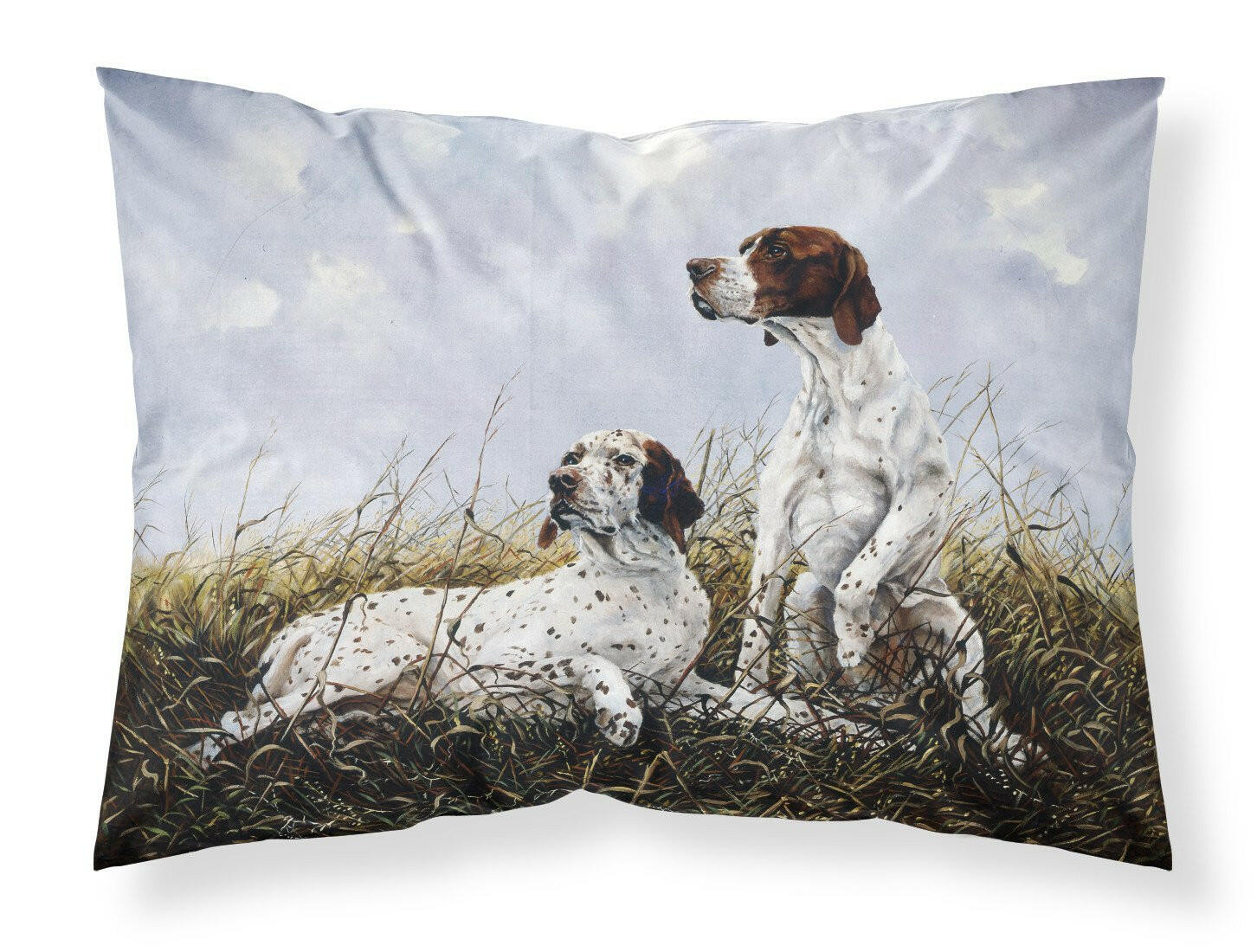English Pointer by Michael Herring Standard Pillowcase Lightweight Super Soft Easy Care Decorative Artwork Pillowcase, Standard